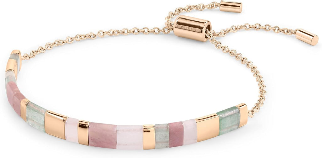 RADLEY 18ct Rose Gold Semi Precious Stone Friendship Bracelet